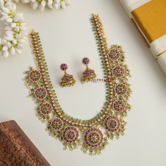 Royal Look Kundan Jadau Guttupusalu Haram