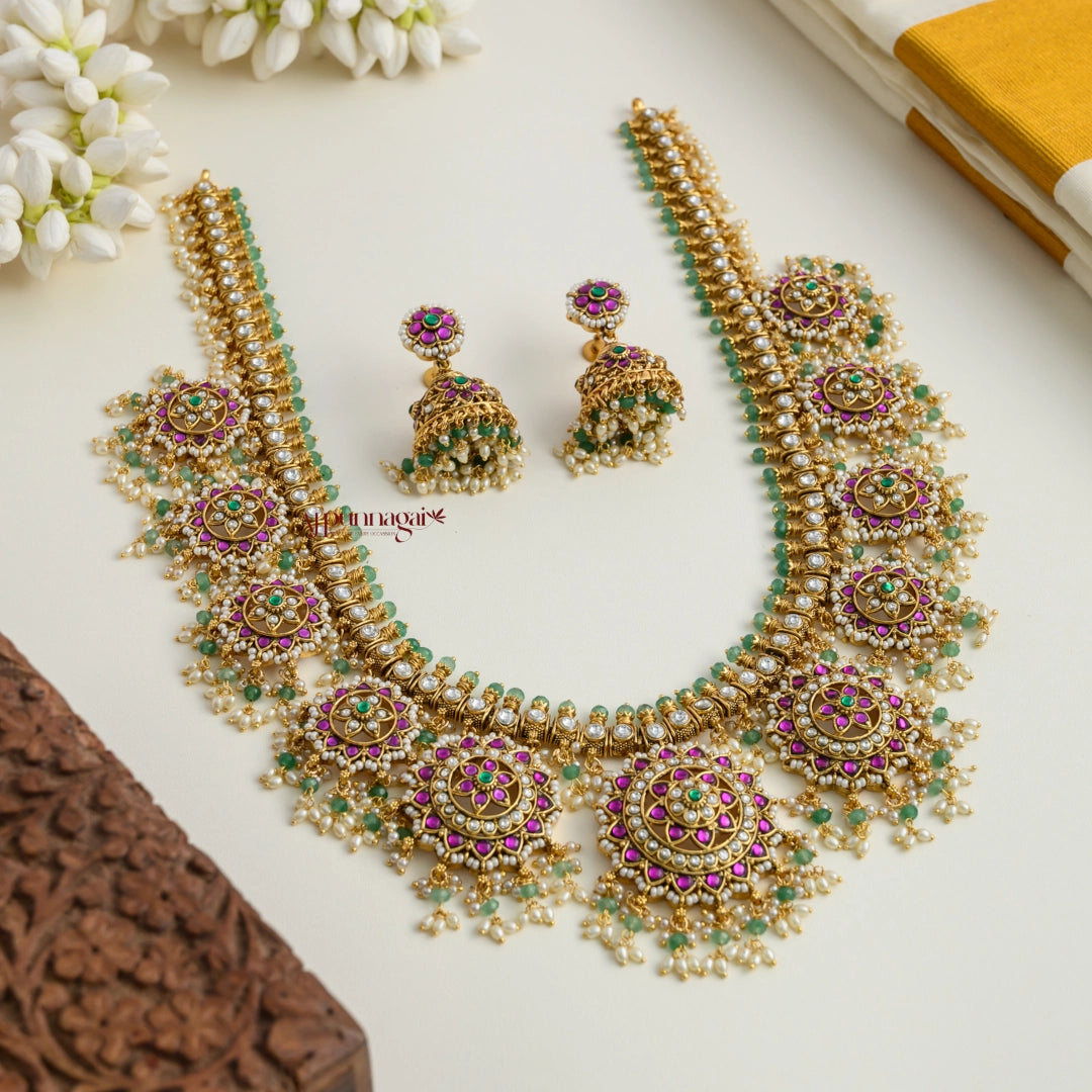 Royal Look Kundan Jadau Guttupusalu Haram