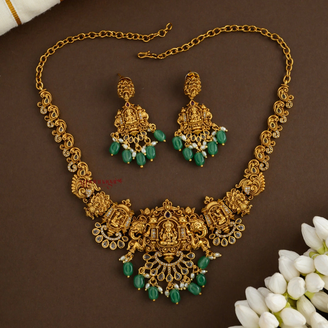Royal Look Nakshi Bridal Necklace