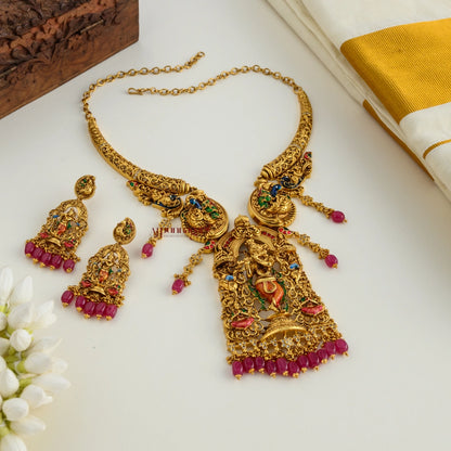 Krishna Nakshi Hasli Necklace