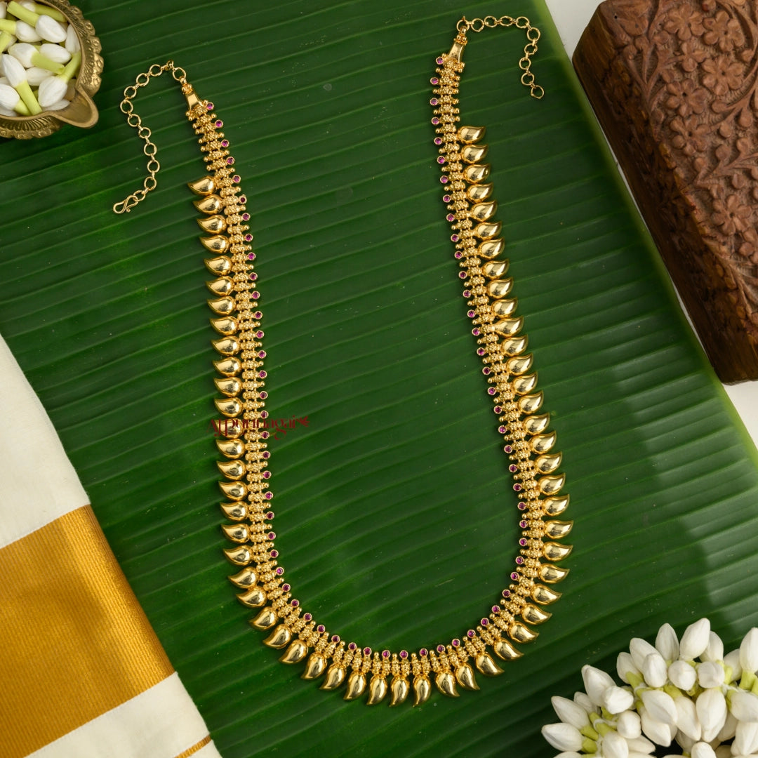 Kerala Style Gold Finish Mango Haram