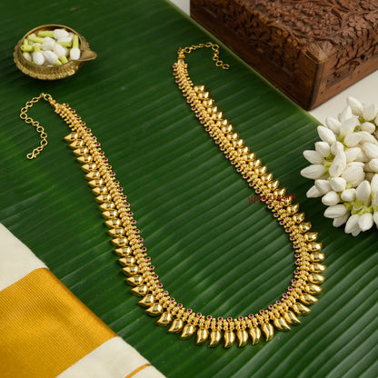 Kerala Style Gold Finish Mango Haram