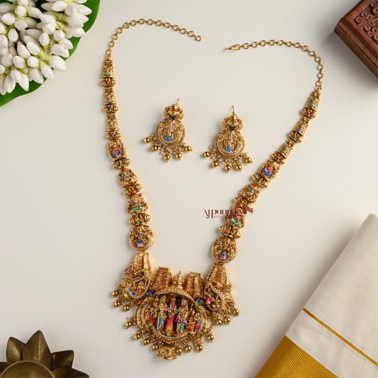 Hand Painted Srinivasa Kalyana Bridal Haram