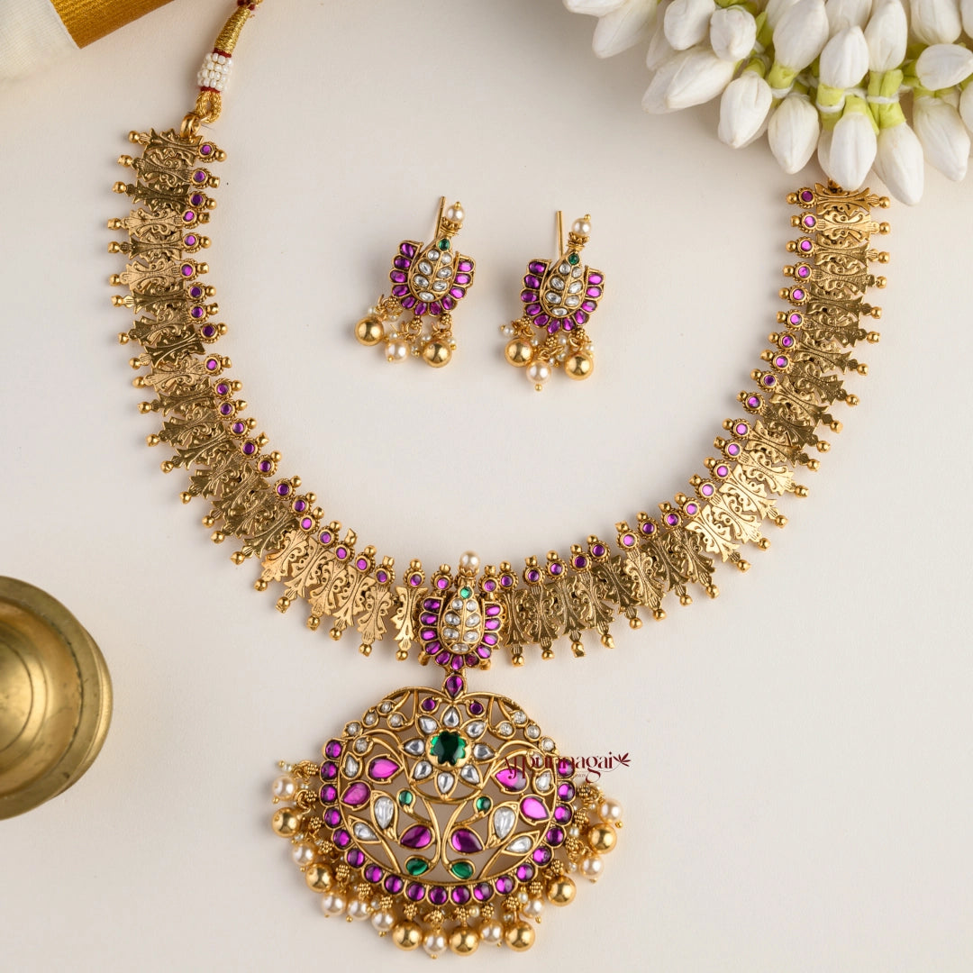 Unique Bridal Non Idol Necklace