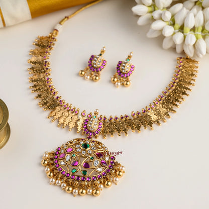 Unique Bridal Non Idol Necklace