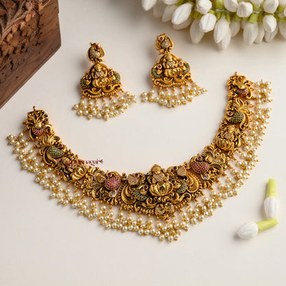 Royal Look Nagas Lakshmi Bridal Necklace