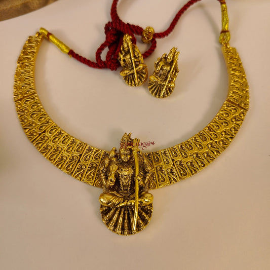 Nakshi Kanchi Kamachi Antique Necklace