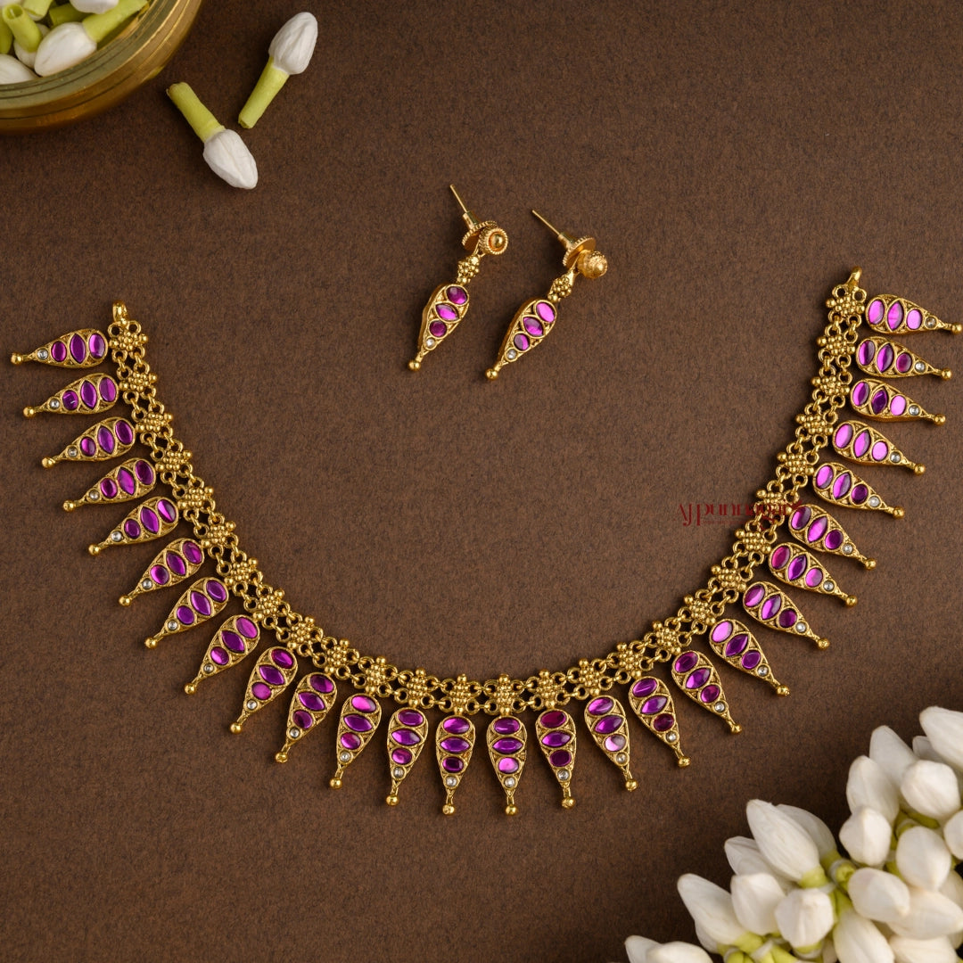 Reversible Kundan Jadau Bridal Necklace