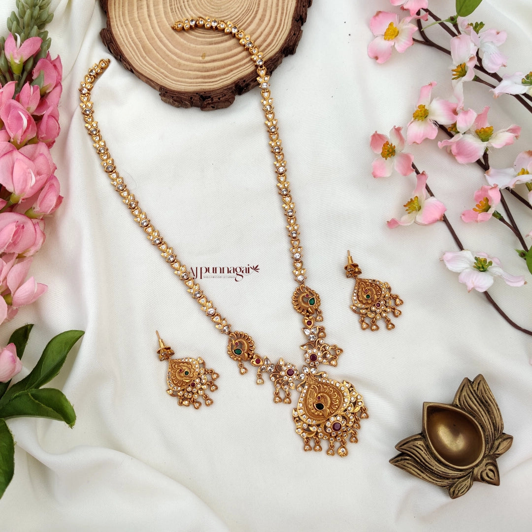 Classic Peacock design Bridal Haram