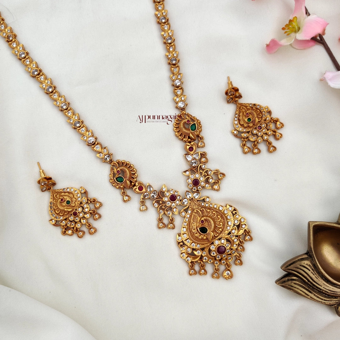 Classic Peacock design Bridal Haram