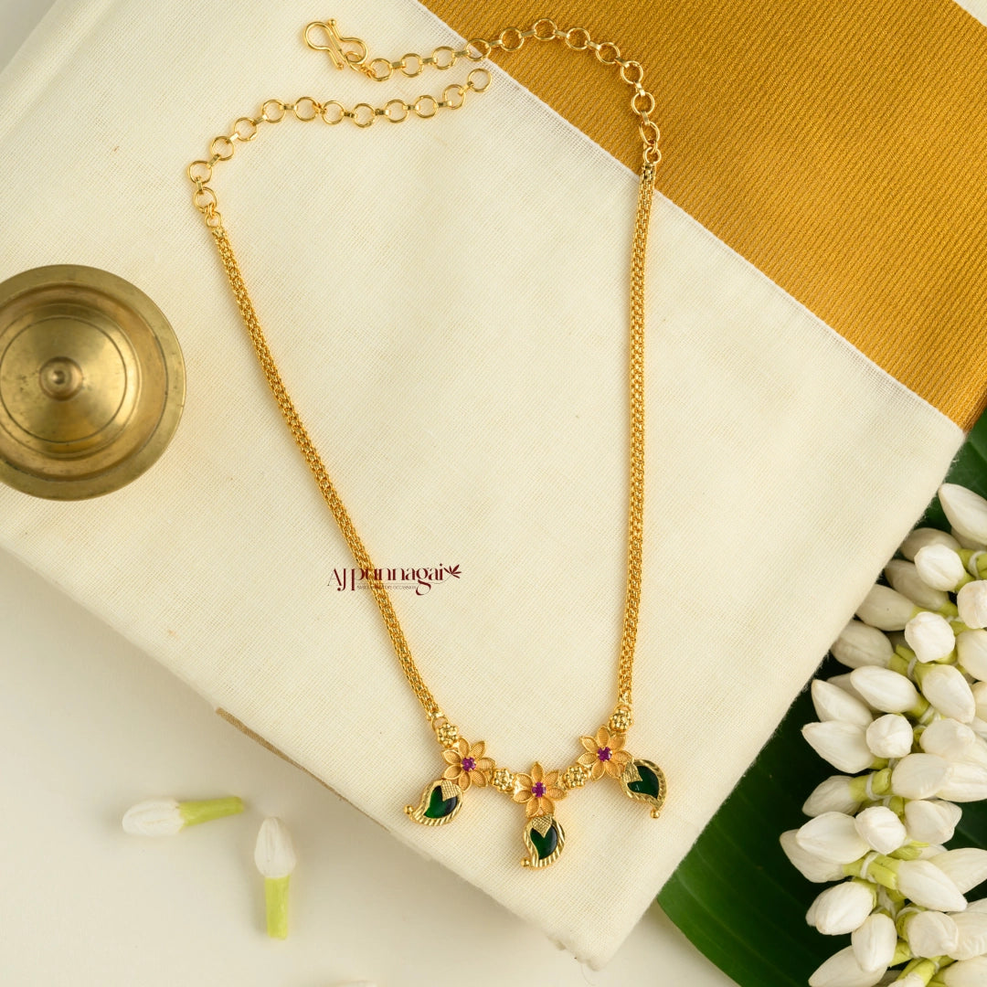 Kerala Mango Palakka Short Necklace