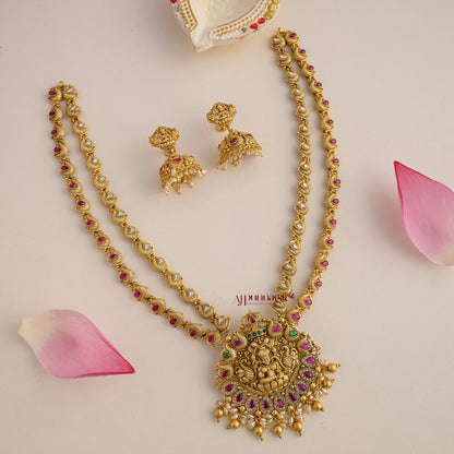 Lakshmi Peacock Double Layered Bridal Haram