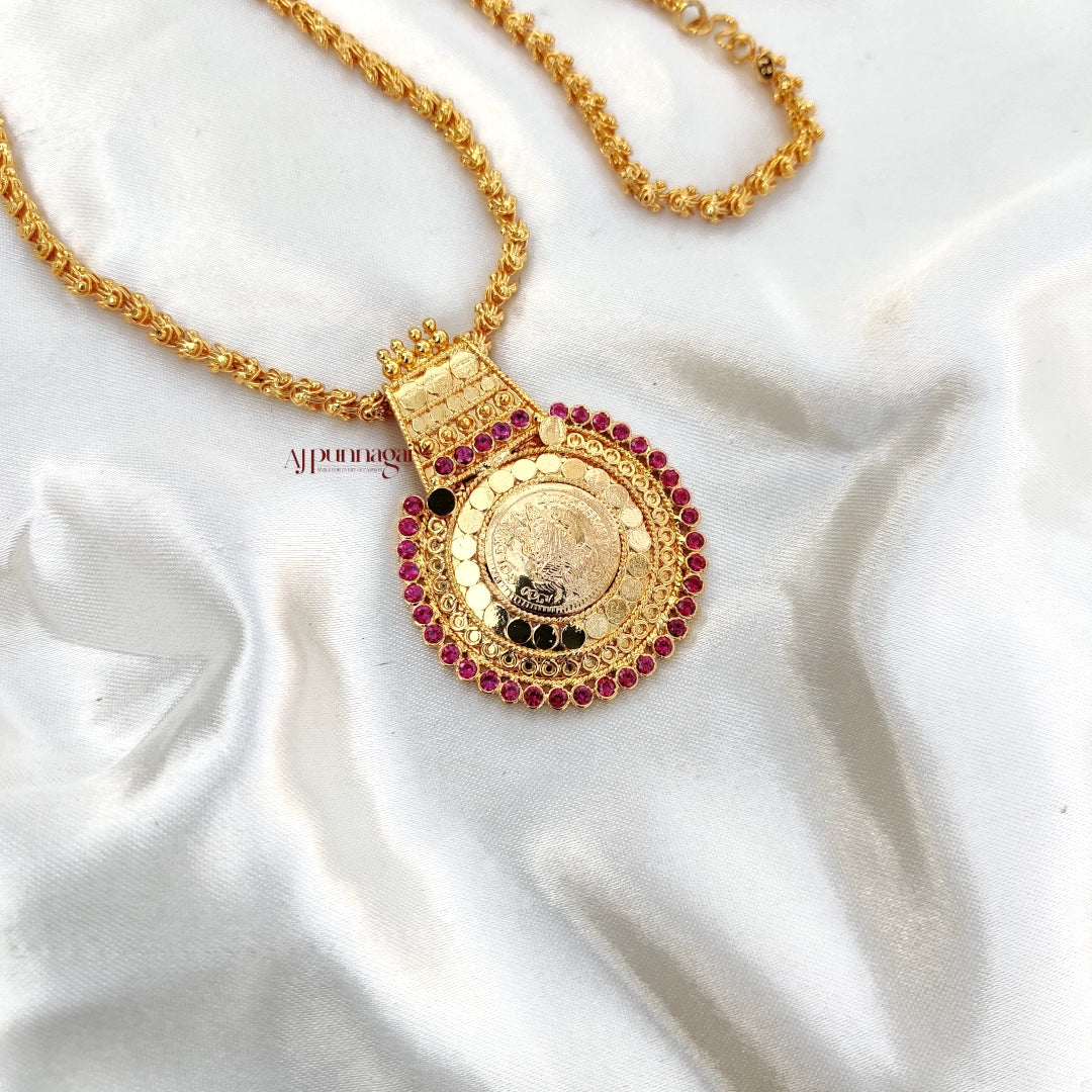 Traditional Kerala style Lakshmi Pendant Chain