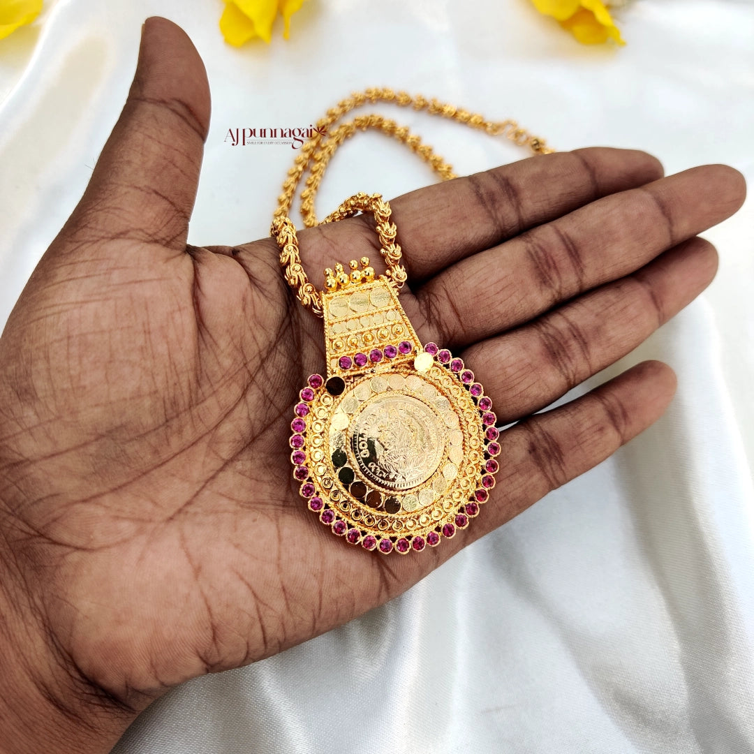 Traditional Kerala style Lakshmi Pendant Chain