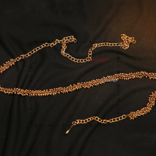 Gold look-alike hip belt