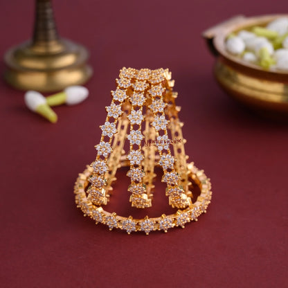 Star White Stone Bangle