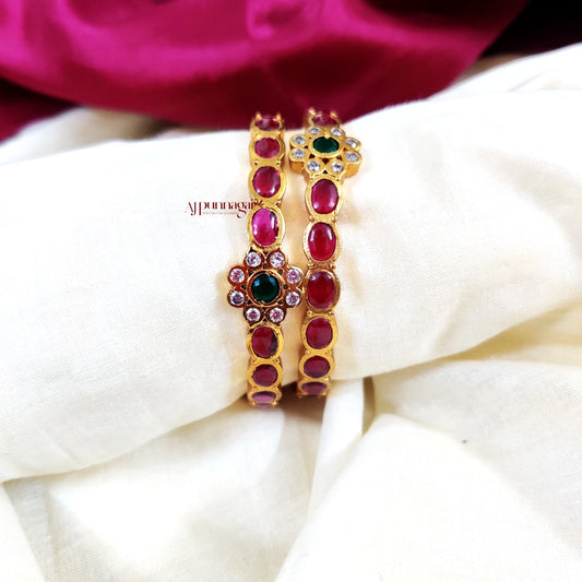 Floral Kemp Bangle
