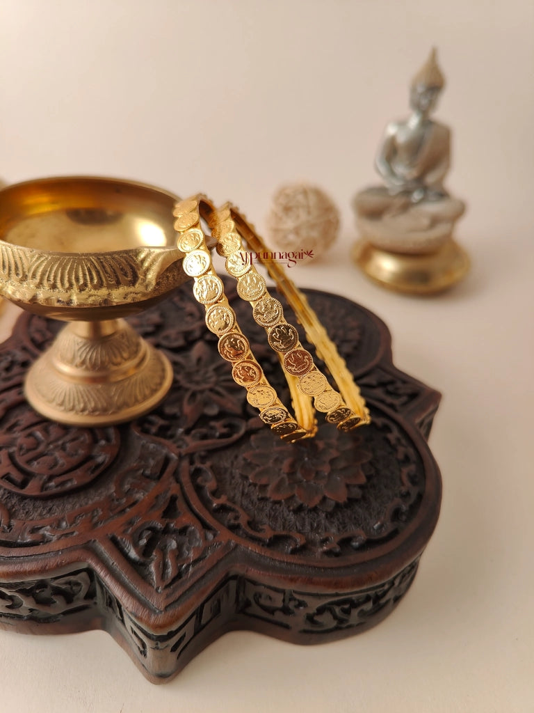 Small Lakshmi Coin Bangle