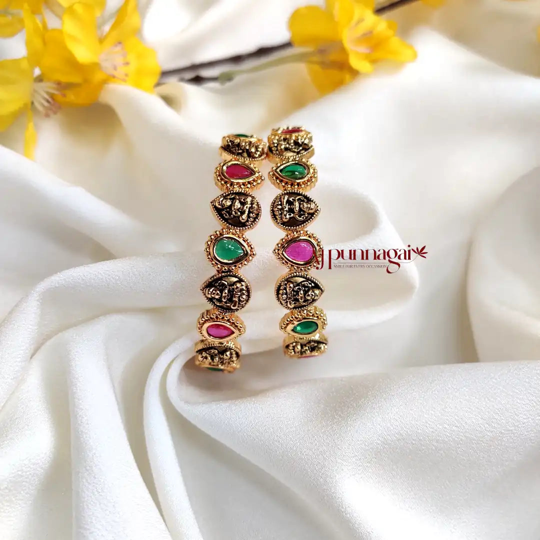 Lakshmi Nakshi Bangle - Multi
