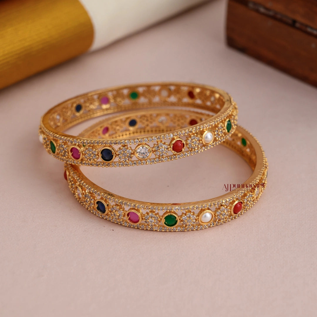 Navaranta With AD Bangle