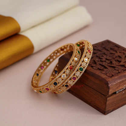 Navaranta With AD Bangle