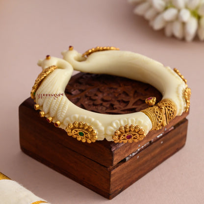 Unique Peacock Openable Kada Bangle - Piece