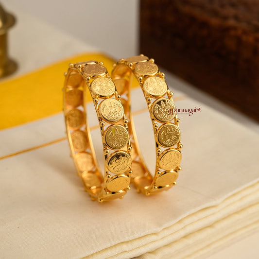 Big Lakshmi Coin Bangle