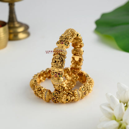 Royal Look Nakshi Lakshmi Openable Bangle