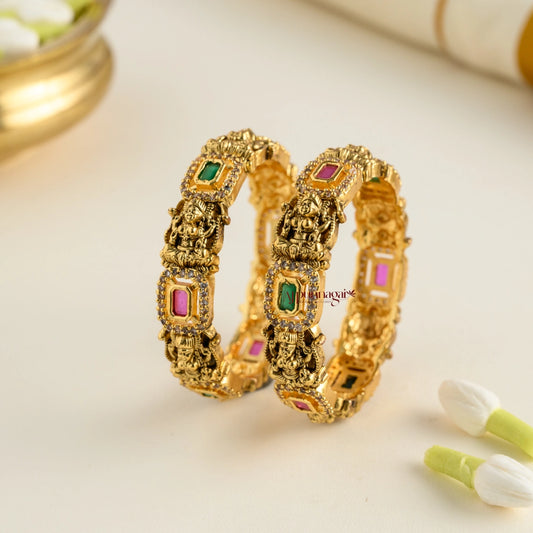 Grand Lakshmi Nakshi Kids Bangle - Pair