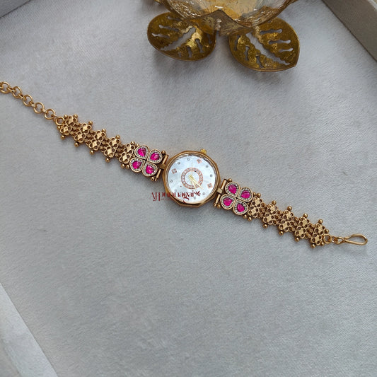 Gold Look Alike Bridal Watch