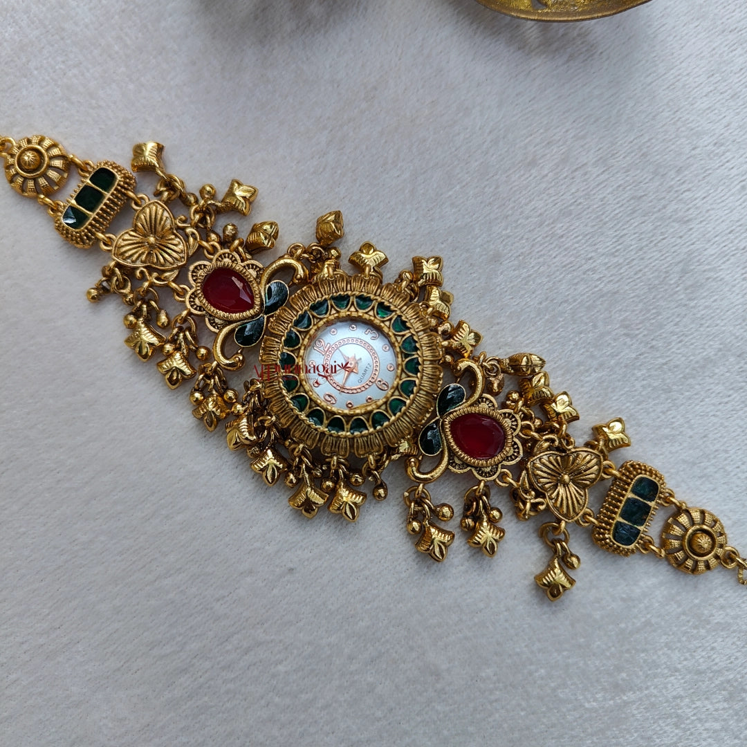 Classy Floral Bridal Watch