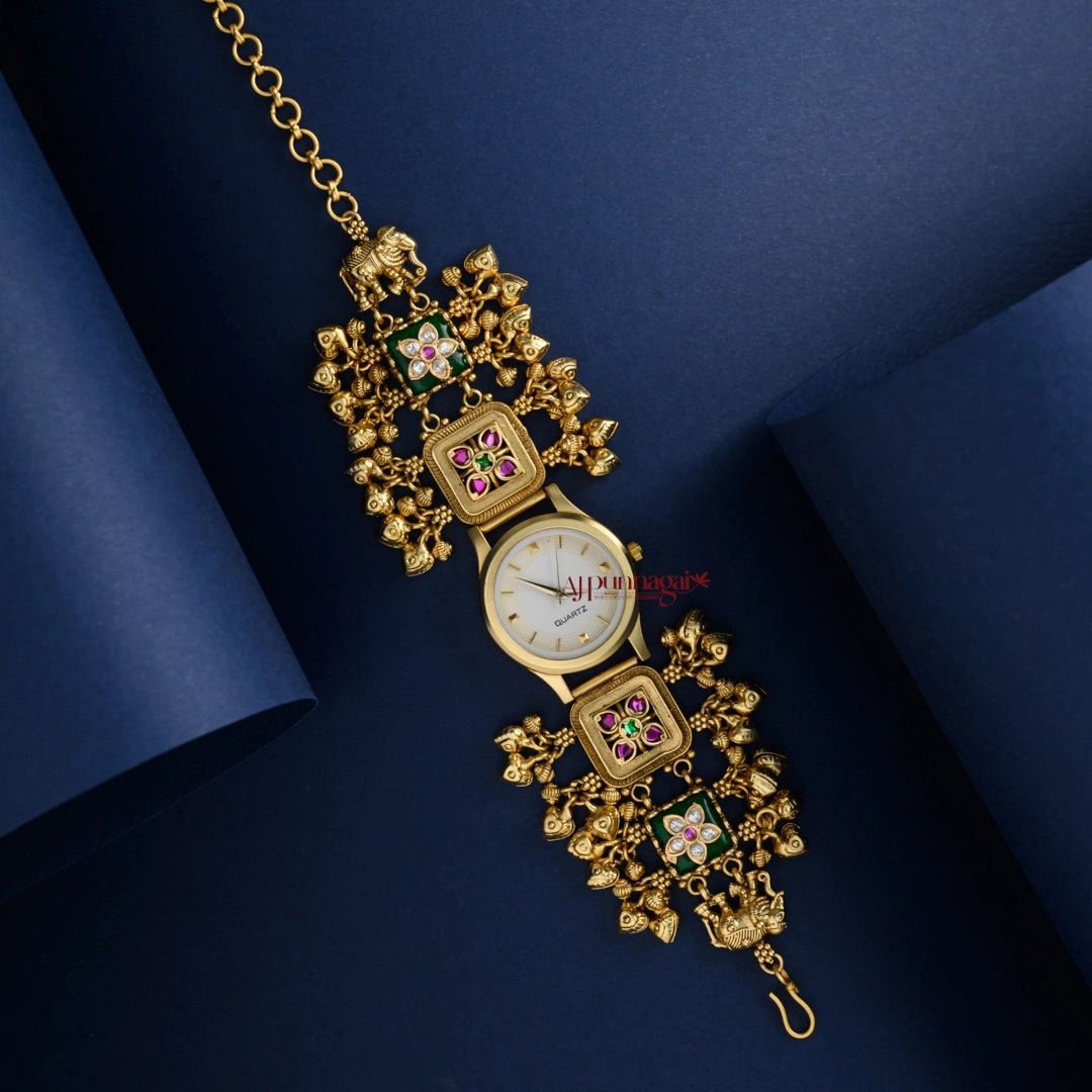 Stunning Gold Look Alike Bridal Watch