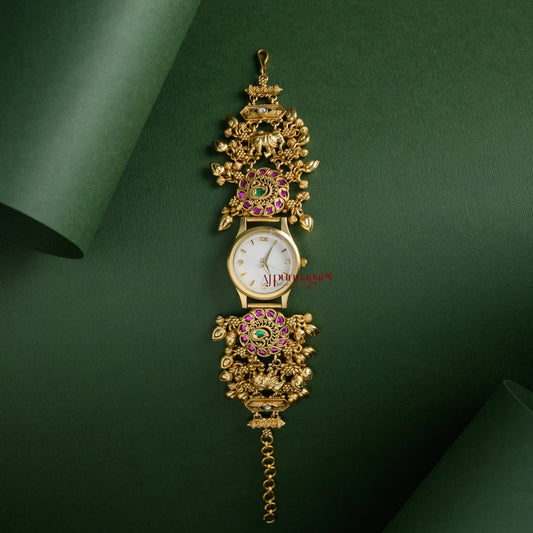 Gold Look Alike Elephant Grand Watch