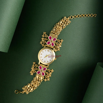 Unique Kundan Jadau Bridal Watch