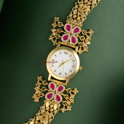 Unique Kundan Jadau Bridal Watch