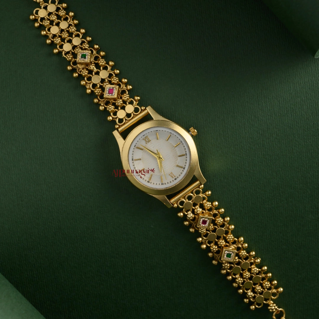 Classic Gold Look Alike Bridal Watch