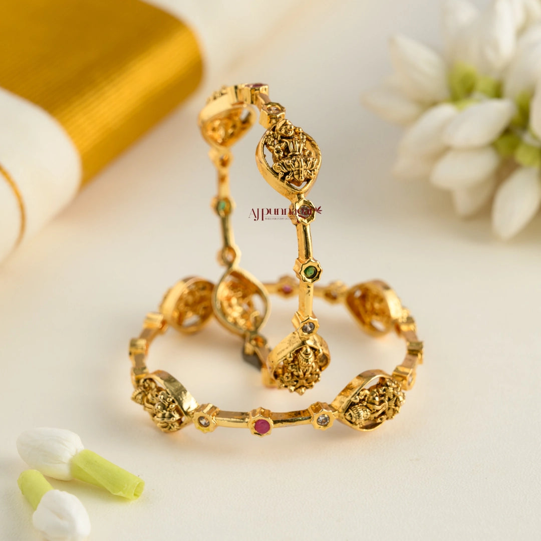 Kids Lakshmi Temple Bangle