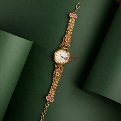 Beautiful Heritage Kundan Jadau Watch