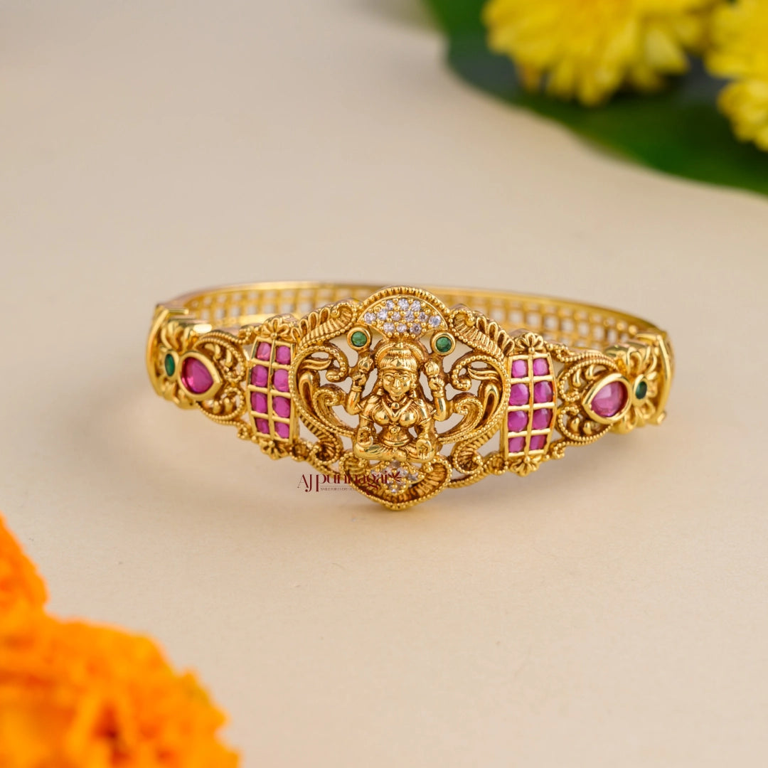 Ethnic Goddess Lakshmi Openable Bracelet - Piece