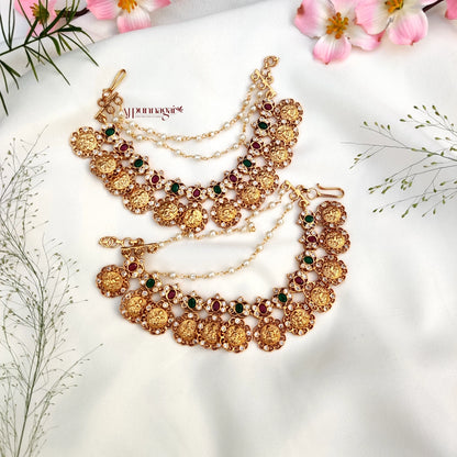 Stunning 3 layered Lakshmi motifs Mattel