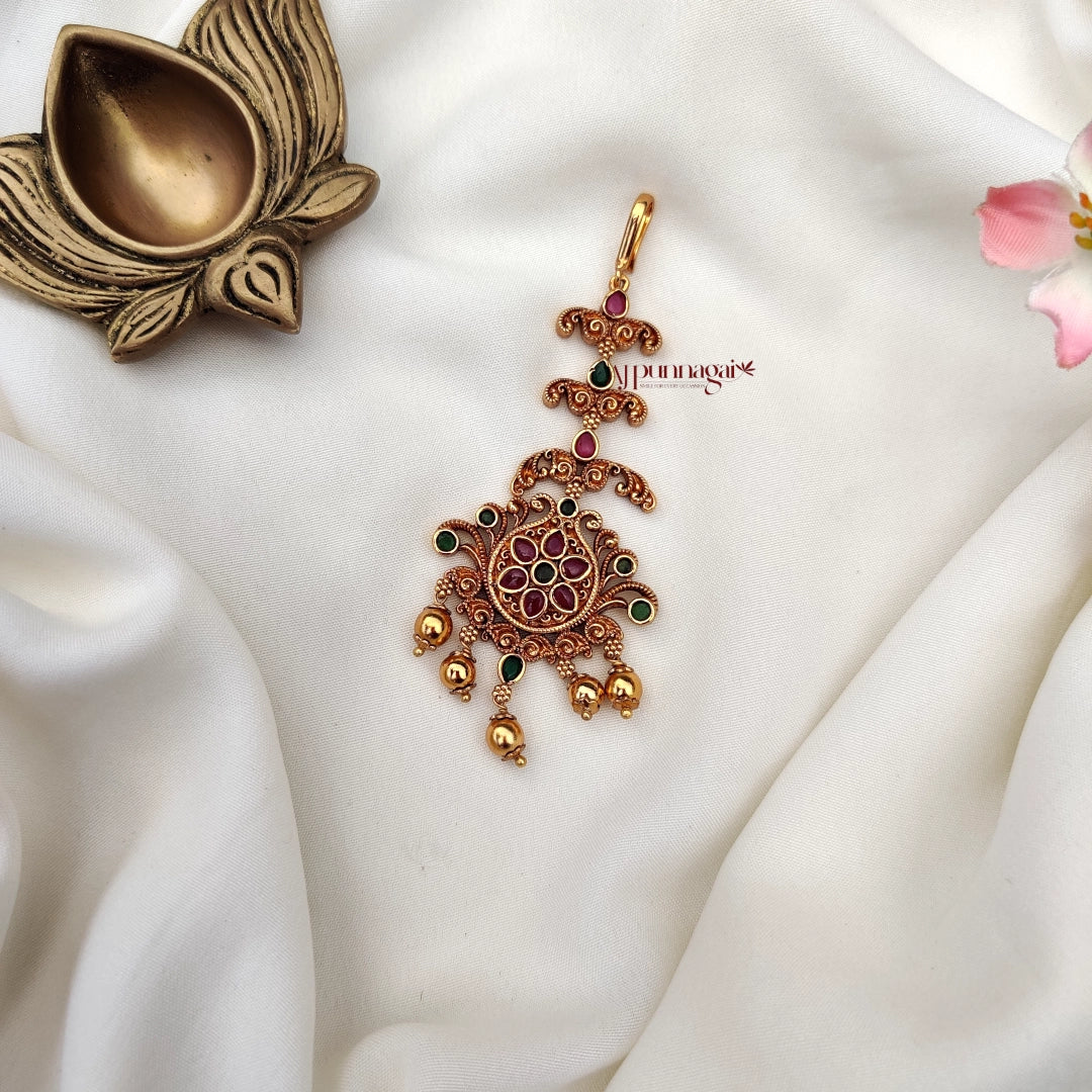 Trendy floral kemp stone Tikka