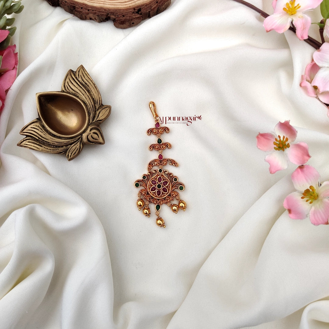 Trendy floral kemp stone Tikka