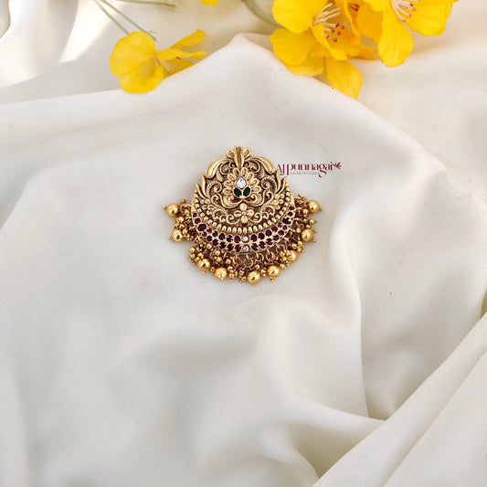 Intricate floral design Gold look alike Jadabillai