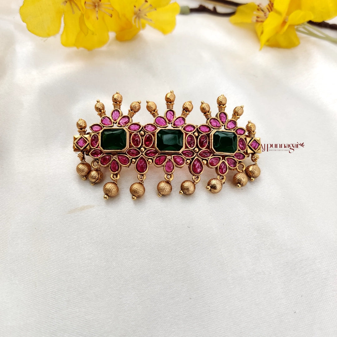 Gorgeous Kemp stone Hair Clip
