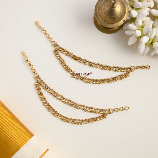 2 Layered Gold Look Alike Mattal - Gold