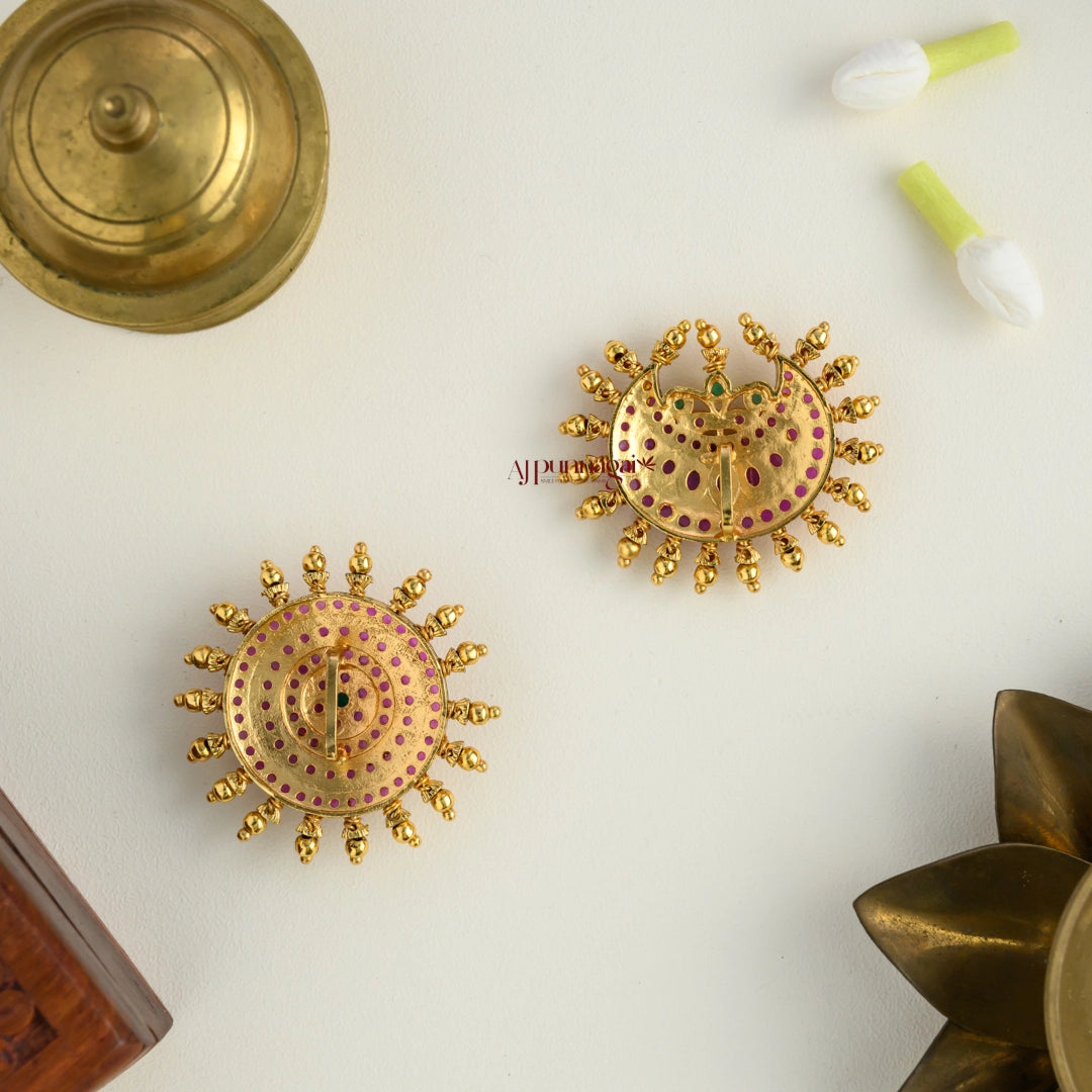 Kemp Floral Sun and Moon - Gold