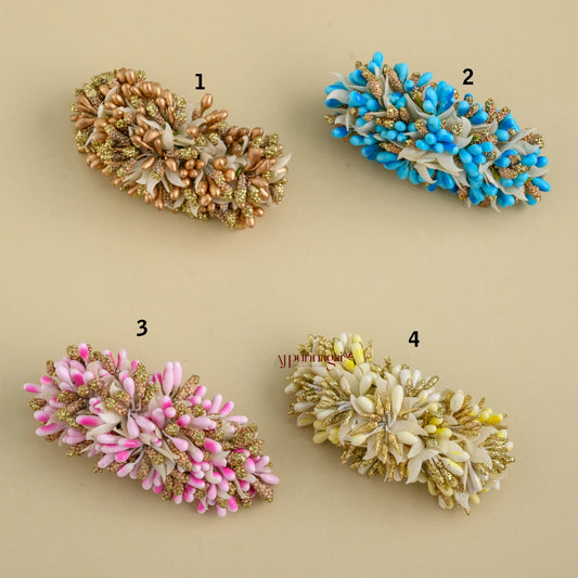 Reusable Handmade Pollen Hair Clip