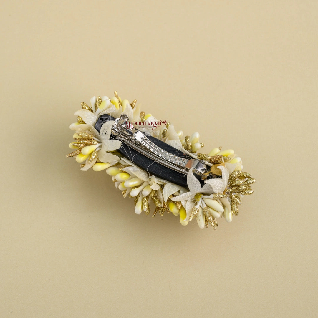 Reusable Handmade Pollen Hair Clip