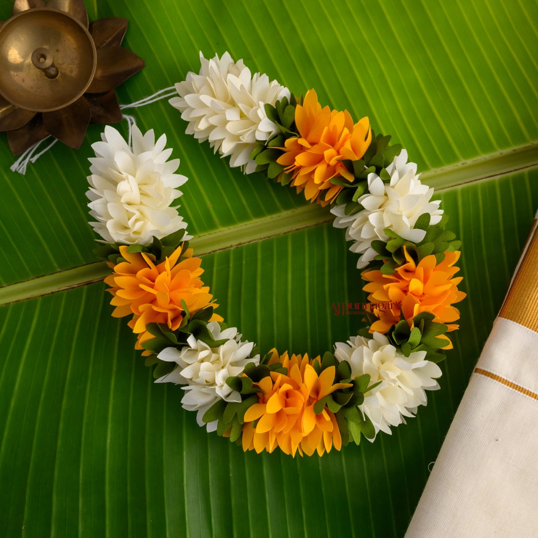 Reusable 16 Inches Pichi Poo Flower String - White With Yellow – AJ ...