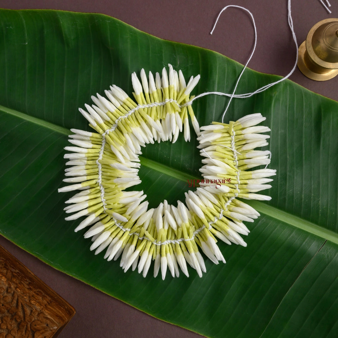 Realistic Look Mullapoo Hand Strung String